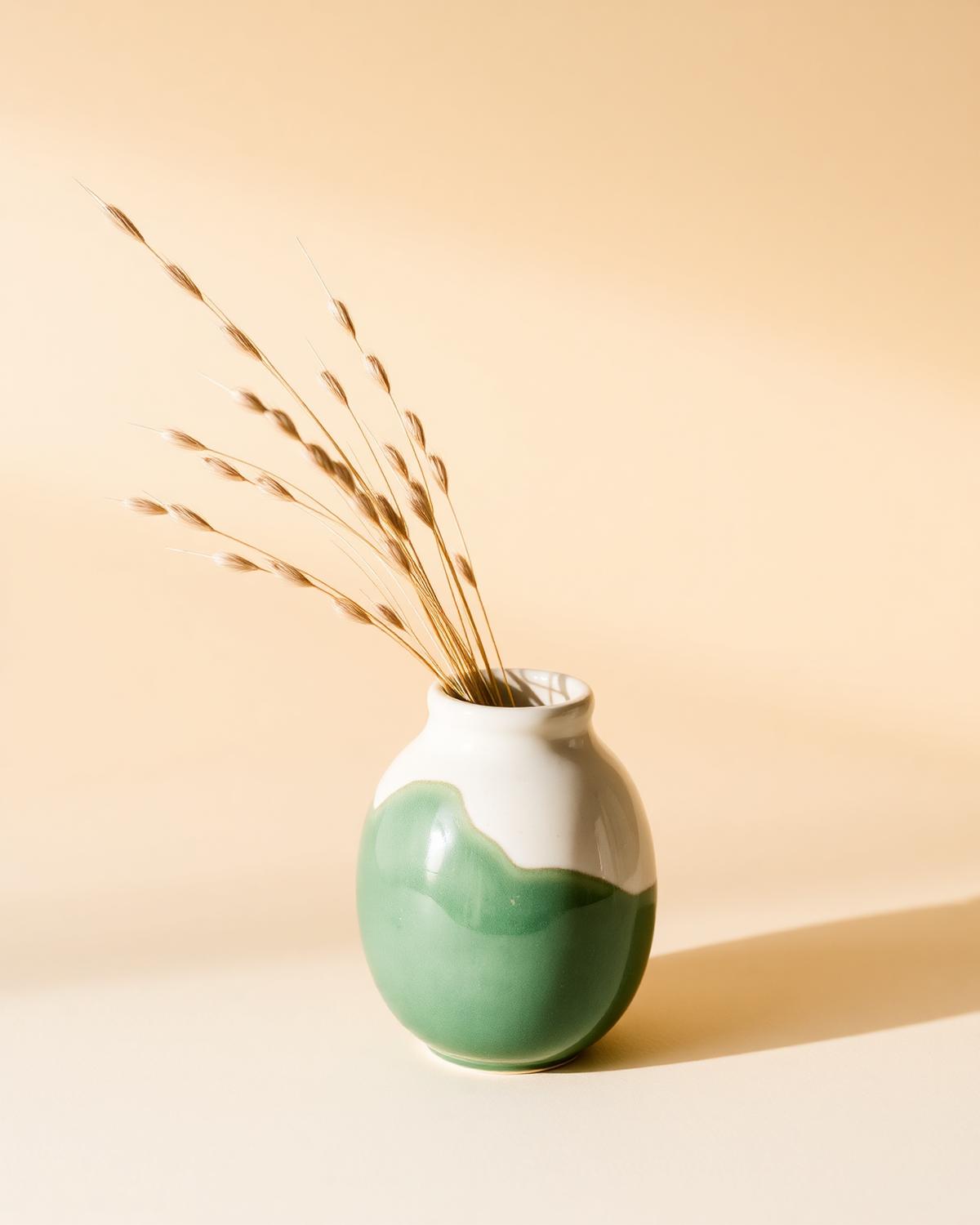 Ivory Ceramic Vessel
