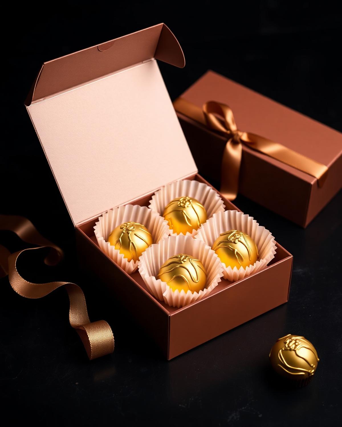 The Gilded Truffle Box